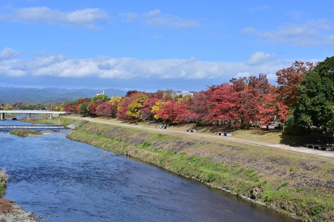 鴨川 栄の屋 Kamo River Machiya Halo House Kyōto Exterior foto