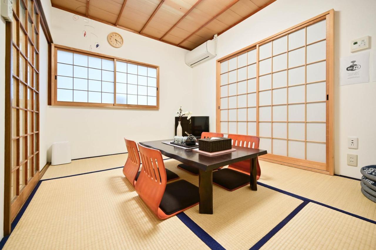 鴨川 栄の屋 Kamo River Machiya Halo House Kyōto Exterior foto