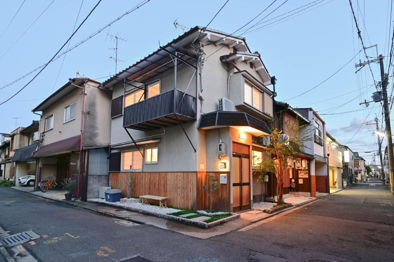 鴨川 栄の屋 Kamo River Machiya Halo House Kyōto Exterior foto